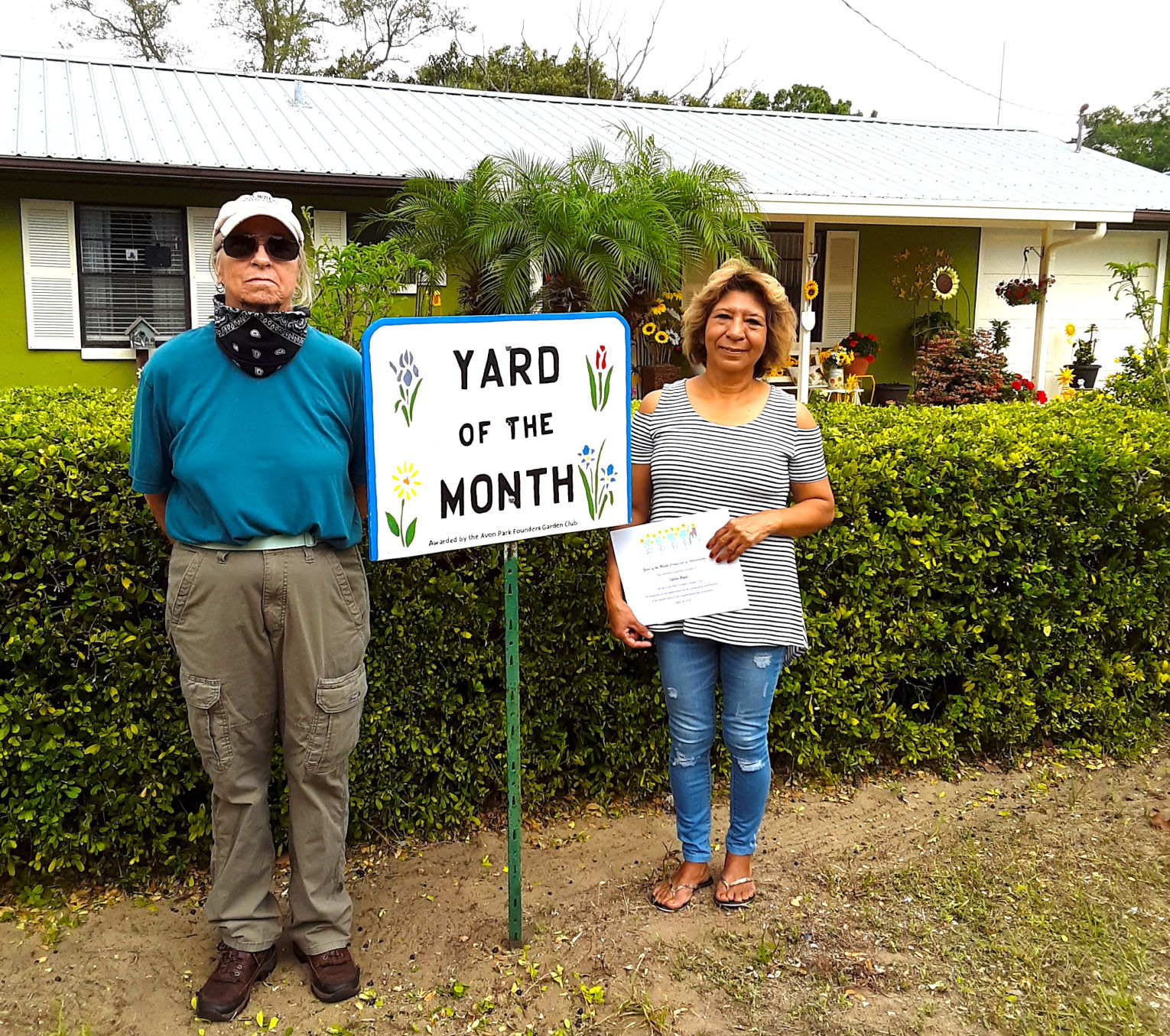 Yard of the Month April 2020